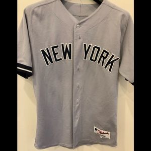Majestic vintage Derek Jeter New York Yankees away jersey